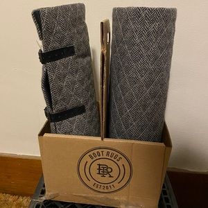 BootRugs w/ Herringbone Pattern- basically new
